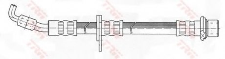 Тормозной шланг TRW PHB389