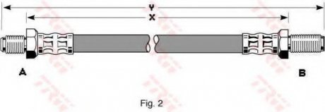 Тормозной шланг TRW PHC137