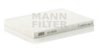 Фильтр салона MANN MANN-FILTER CU 2620