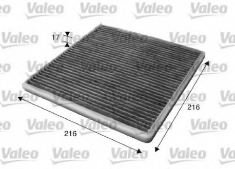 Фільтр салону LEXUS/SUBARU/TOYOTA RX300/Legacy/Camry "2,0-3,5 "98-10 Valeo 715619