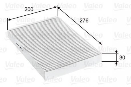 Фильтр салона Valeo 715749