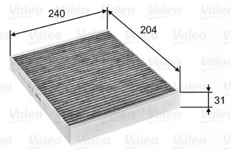 Фильтр салона Valeo 715752