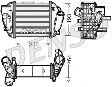 Інтеркулер DENSO DIT02005