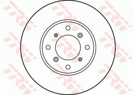 Тормозной диск TRW DF1963