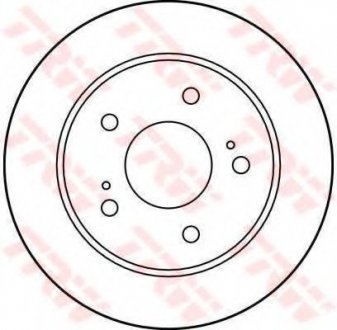 Тормозной диск TRW DF4001