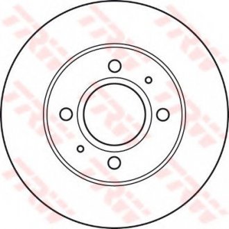 Тормозной диск TRW DF4892