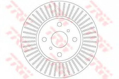 Тормозной диск TRW DF6225