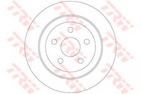 Тормозной диск TRW DF6282
