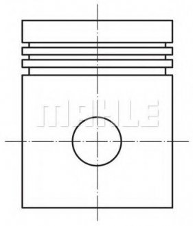 Поршень MAHLE 013 58 00 (фото 1)