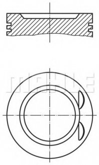 Поршень MAHLE 011 73 00