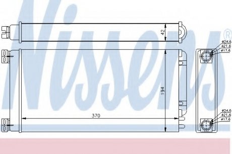 Отопитель NISSENS Nissens A/S 71926