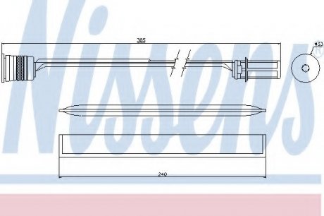 Осушитель NISSENS Nissens A/S 95466