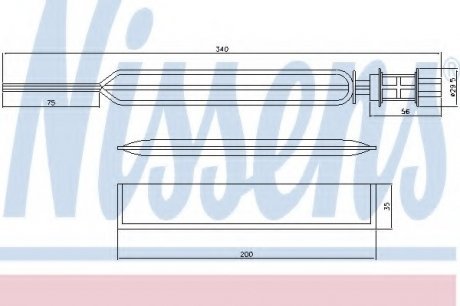 Осушитель NISSENS Nissens A/S 95469