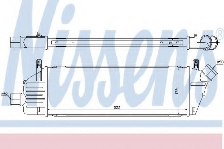 Интеркулер NS_K Nissens A/S 96578