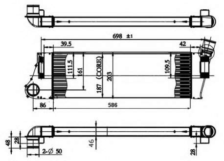 Інтеркулер NRF 30899