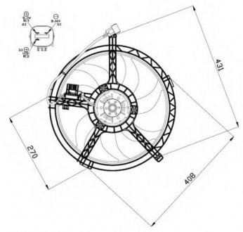 Вентилятор NRF 47508