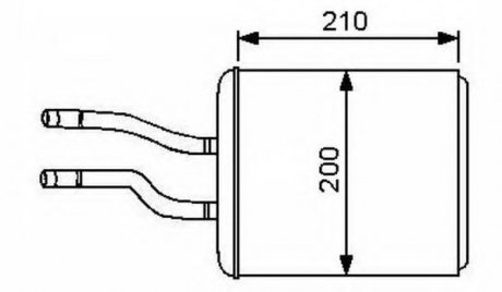 Отопитель NRF 53244