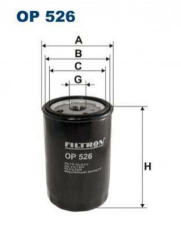 Фильтр олійний Filtron(WL7071-12) WIX - Filtron WIX FILTERS OP 526/1T