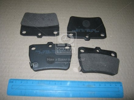 Колодка торм. TOYOTA RAV 4 01- задн. PARTS-MALL PKF-057 (фото 1)