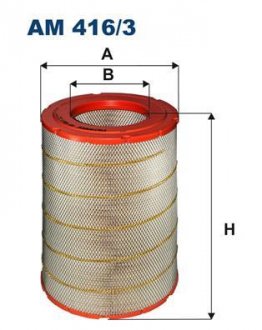 Фильтр воздушный Filtron(93181E) WIX - Filtron WIX FILTERS AM 416/3