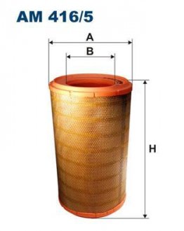 Фильтр воздушный Filtron(93182E) WIX - Filtron WIX FILTERS AM 416/5