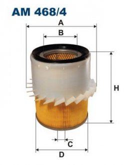 Фильтр воздушный Filtron(WA6579) WIX - Filtron WIX FILTERS AM 468/4