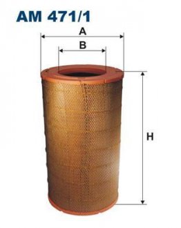 Фильтр воздушный Filtron(93009E) WIX - Filtron WIX FILTERS AM 471/1