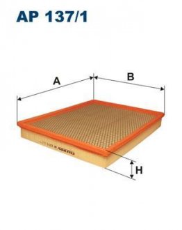 Фильтр воздушный Filtron(WA6562) WIX - Filtron WIX FILTERS AP 137/1