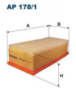 Фильтр воздушный Filtron(WA9475) WIX - Filtron WIX FILTERS AP 178/1