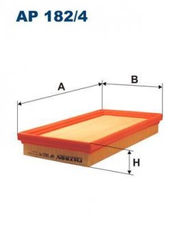 Фильтр воздушный Filtron(WA9418) WIX - Filtron WIX FILTERS AP 182/4