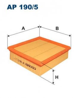 Фильтр воздушный Filtron(WA9552) WIX - Filtron WIX FILTERS AP 190/5