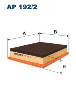 Фильтр воздушный Filtron(WA9538) WIX - Filtron WIX FILTERS AP 192/2