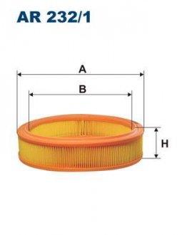 Фильтр воздушный Filtron(WA6586) WIX - Filtron WIX FILTERS AR 232/1