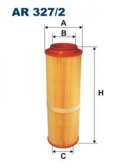 Фильтр воздушный Filtron(WA6744) WIX - Filtron WIX FILTERS AR 327/2