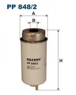 Фильтр топливный Filtron(WF8246) WIX - Filtron WIX FILTERS PP 848/2