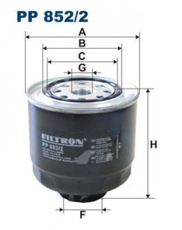 Фильтр топливный Filtron(WF8409) WIX - Filtron WIX FILTERS PP 852/2