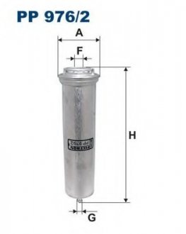 Фильтр топливный Filtron(WF8365) WIX - Filtron WIX FILTERS PP 976/2