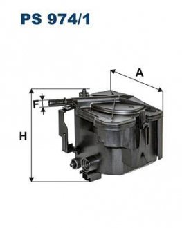 Фильтр топливный Filtron(WF8360) WIX - Filtron WIX FILTERS PS 974/1