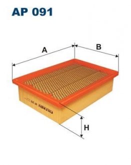 Фильтр воздушный Filtron(WA6265) WIX - Filtron WIX FILTERS AP 091