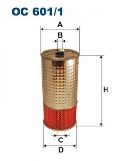 Фильтр масляный Filtron(WL7003) WIX - Filtron WIX FILTERS OC 601/1