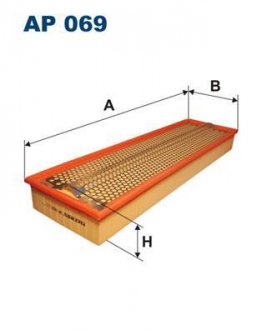 Фильтр воздушный Filtron(93324E) WIX - Filtron WIX FILTERS AP 069