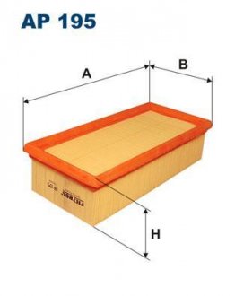 Фильтр воздушный Filtron(WA9522) WIX - Filtron WIX FILTERS AP 195