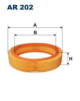 Фильтр воздушный Filtron(WA6384) WIX - Filtron WIX FILTERS AR 202