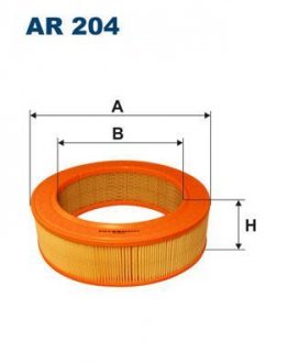 Фильтр воздушный Filtron(WA6386) WIX - Filtron WIX FILTERS AR 204