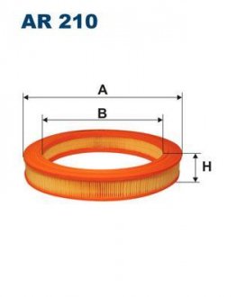 Фильтр воздушный Filtron(WA6391) WIX - Filtron WIX FILTERS AR 210