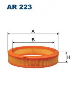 Фильтр воздушный Filtron(WA6404) WIX - Filtron WIX FILTERS AR 223