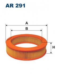 Фильтр воздушный Filtron(WA6468) WIX - Filtron WIX FILTERS AR 291