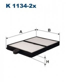 Фильтр салона Filtron(WP9204) WIX - Filtron WIX FILTERS K 1134-2x