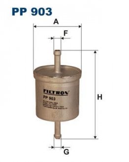 Фильтр топливный Filtron(WF8099) WIX - Filtron WIX FILTERS PP 903