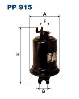 Фильтр топливный Filtron(WF8107) WIX - Filtron WIX FILTERS PP 915